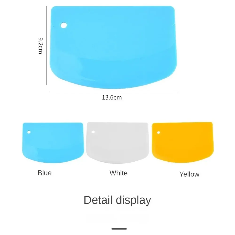 Dough Scraper Spatula Easy To Store Silicone Material Cake Cream Baked Bread Household Smooth Edge Spatula Baking Pastry Tools image 5