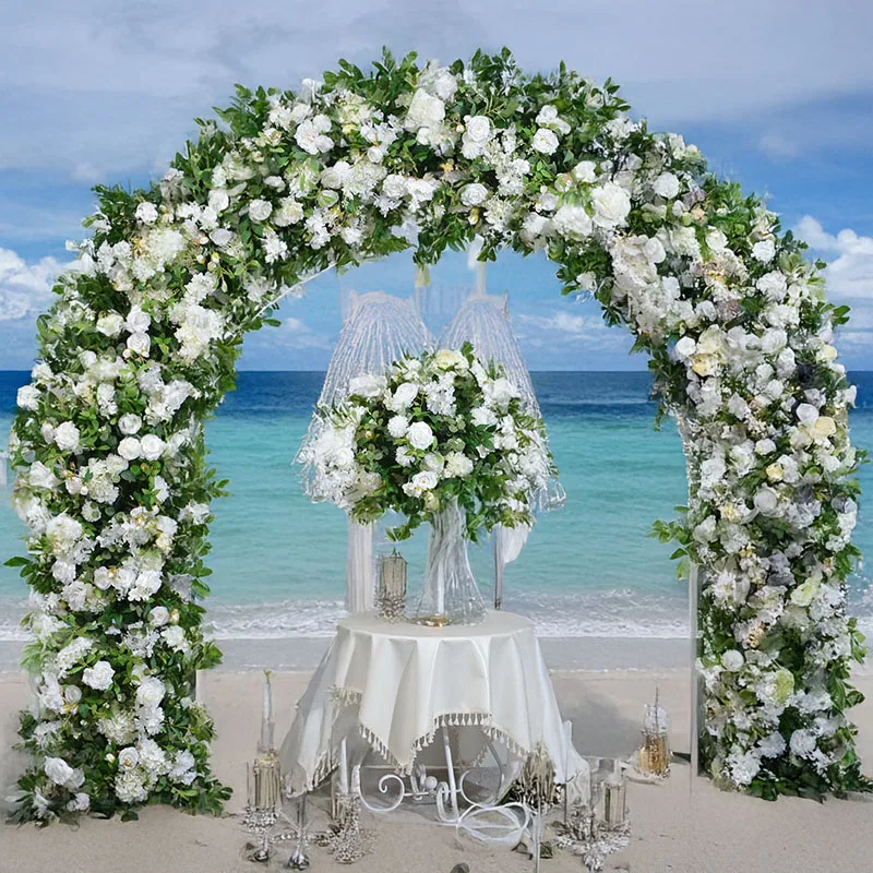 

Arch Flower Artificial Rose Arrangement Forest Arrangement Wedding Decoration Flower Stage Background Arrangement