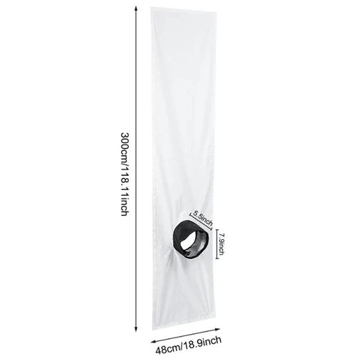 1 Uds. Sello de ventana AirLock de 200/300CM para aire acondicionado portátil para secadora, placa de sellado de tela Flexible, sello de ventana