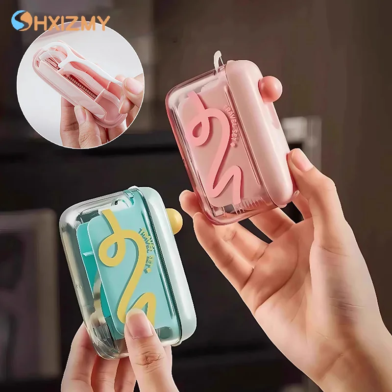 

Portable Carry-on Dental Floss Dispenser Containing Floss Dental Floss Storage Box Auto Refillable Oral Hygiene Care Floss Pick