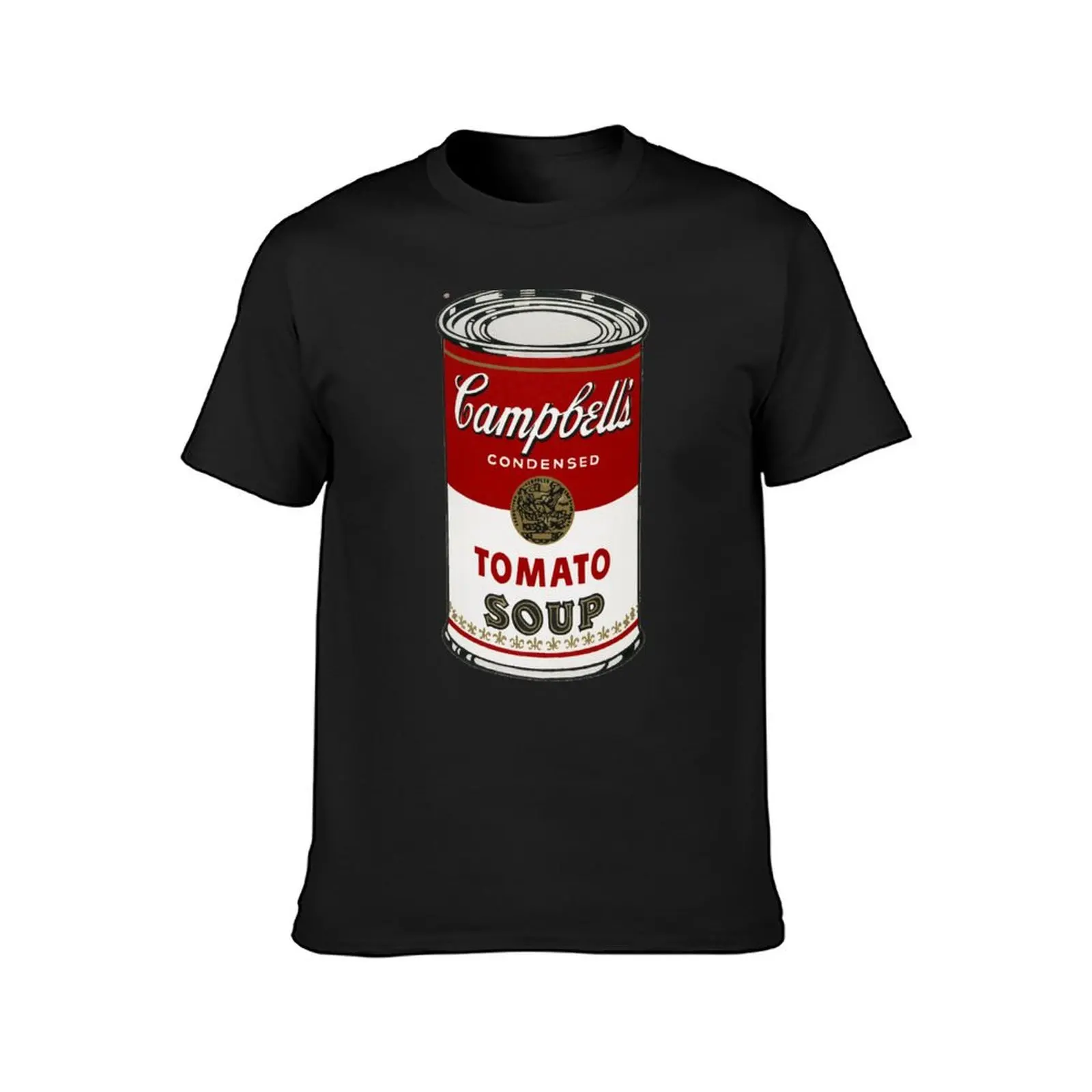 Andy Warhol - Campbell’s Soup Tomato Soup T-Shirt Short sleeve tee anime quick-drying sublime mens vintage t shirts