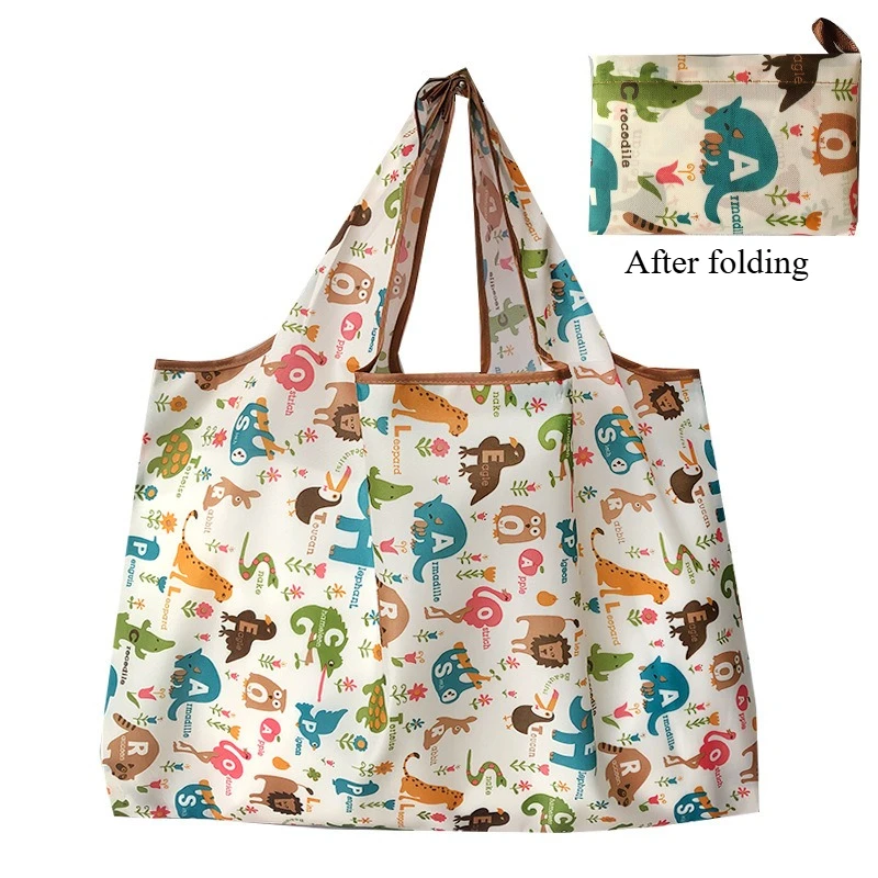 

Portable Supermarket Eco-friendly Shopping Bag, Vegetable Shopping Bag, Handbag, Large-capacity Foldable Bag