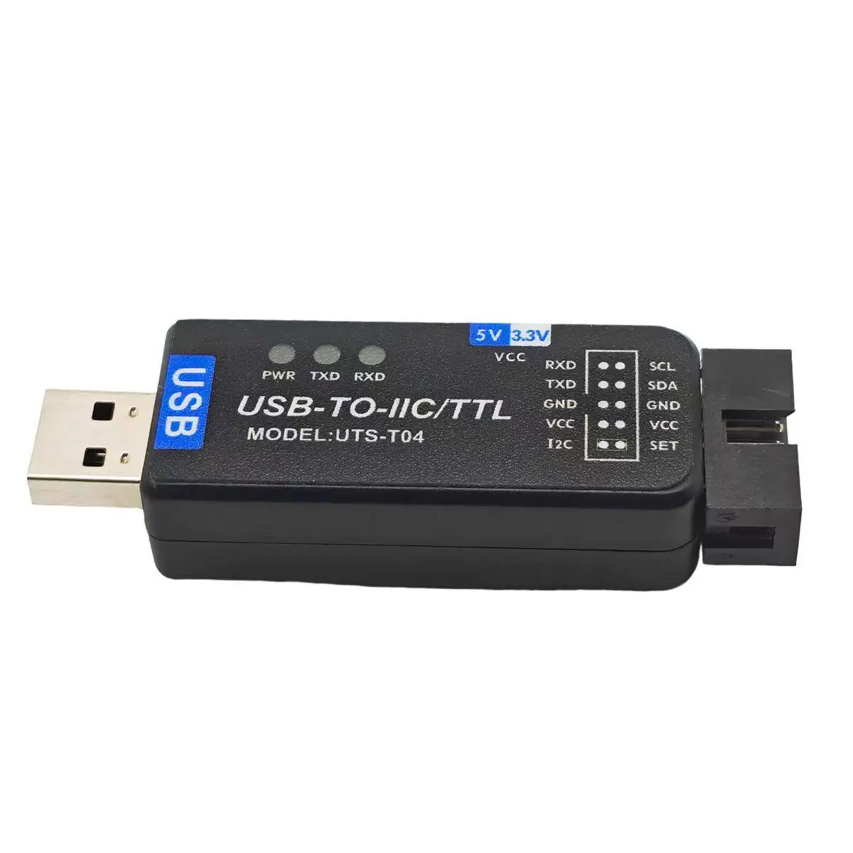 USB to I2C/IIC/TTL Debugger Communication Module CH341T Serial UART Debugger High Speed Downloader
