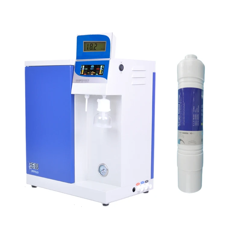 

10L Laboratory pure water deionizer machine UP water machine With tap as source water