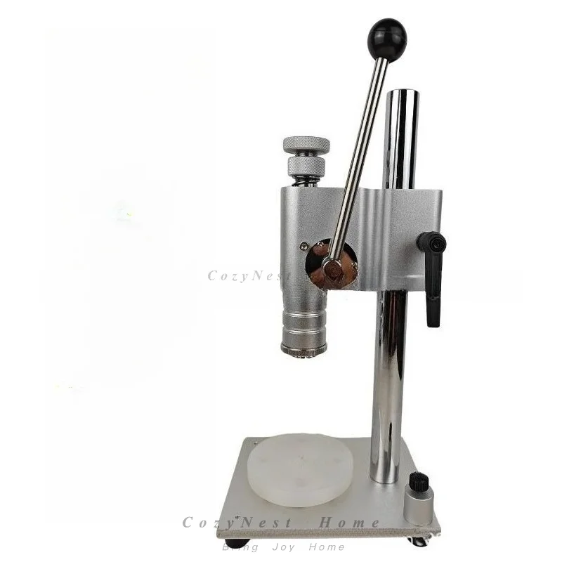 For multifunctional perfume bottle binding and capping machine, anodized aluminum middle cover plastic bayonet sealing machine