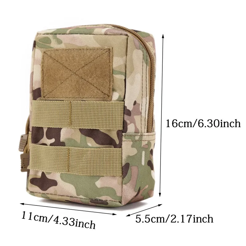 Molle Pouch Bag Utility EDC Tools Waist Pack Phone Holder Case Outdoor Working Camping Belt Pocket Hunting Bag