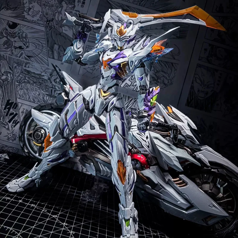 

Новая модель меха Motor Nuclear Mecha MNZ GTO1X Steel Covenant, готовая сборная модель White Tiger Mecha, коллекционная, для подарка, для взрослых и любителей хобби