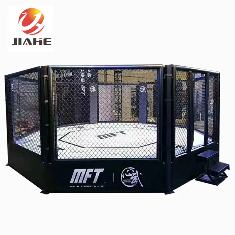 Cheap Factory Cheap International Standard High Quality Training Competition Boxing Ring MMA Cage Wrestling Cage For Export