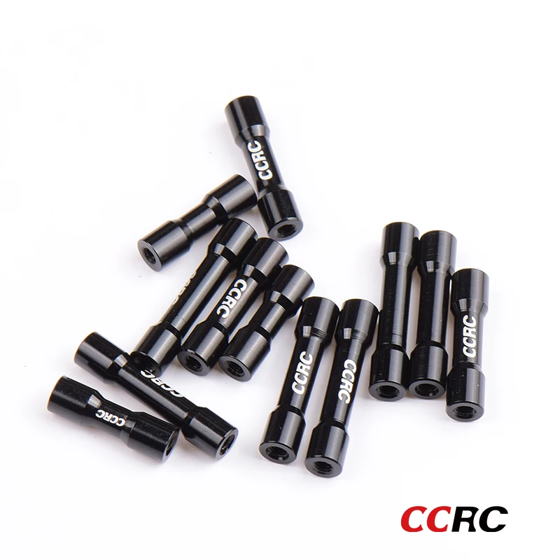 4 buah M3 * 20/25/28/30mm aluminium Standoff Spacer Knurled kolom bulat pengencang kancing untuk RC FPV Multicopter