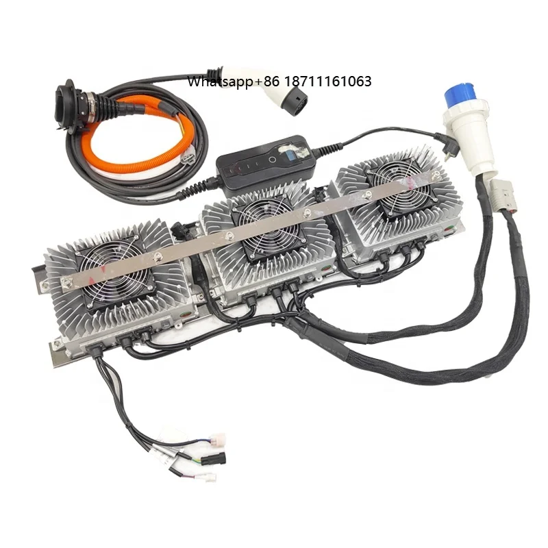battery charger 48V 72V 96V 144V 312V 9.9kw OBC car charger, suitable for electric vehicles