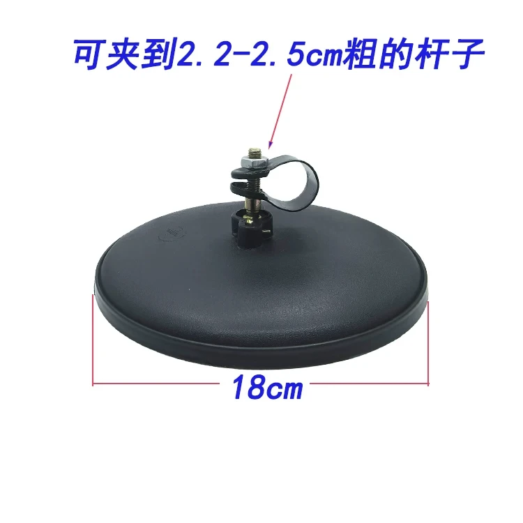 New 15cm 18cm Diameter Excavator Car Truck Front Wheel Mirror Side Blind Spot Rearview Mirror Adjustable