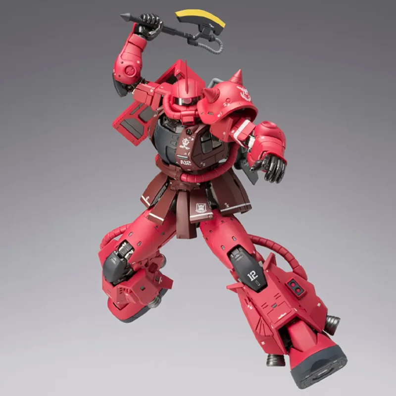 HG 1/144 ZAKU II Cucuruz Doan's Island CHAR'S CUSTOM Mech Assembly Model Kit Action Figures Decoration Boys' Puzzle Toys Gift image 3