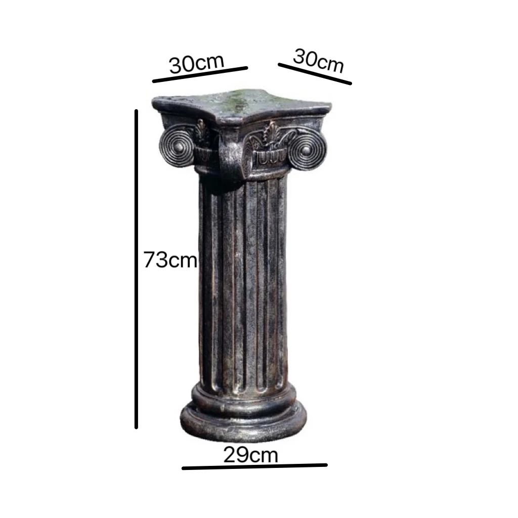 Bronzen Romeins kolomornament Tuindecoratie Buitentuinindeling Vloer