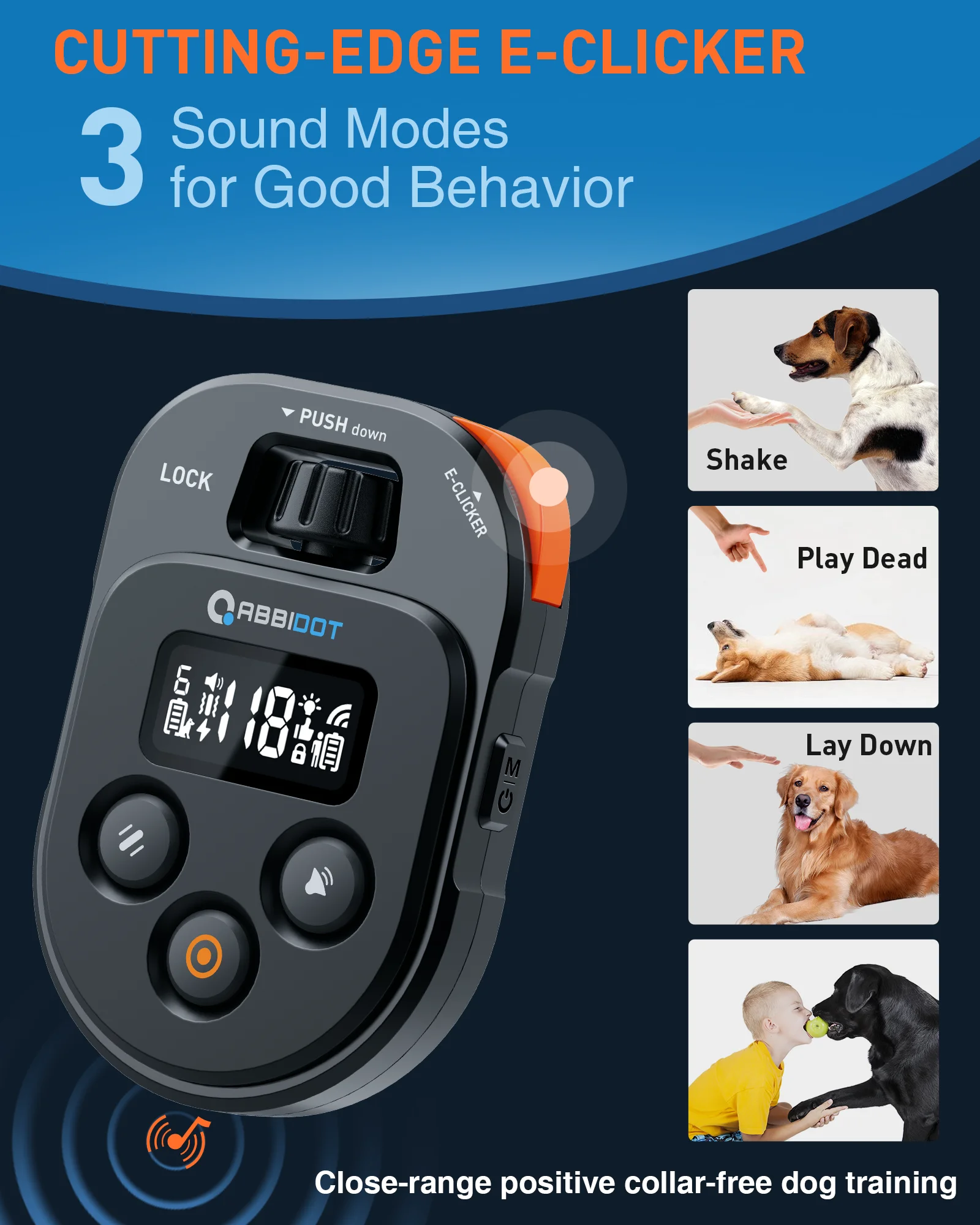 طوق تدريب الكلاب ABBIDOT T60 2 - مراجعة Training Clicker Dog وسعره