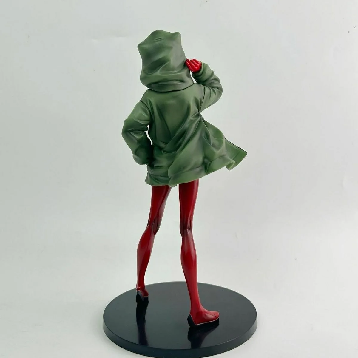 Neon Genesis Evangelion Asuka Langley Soryu Green Coat Anime Figure Pvc Dolls Double-Headed Statue EVA Collectible Toys view 6