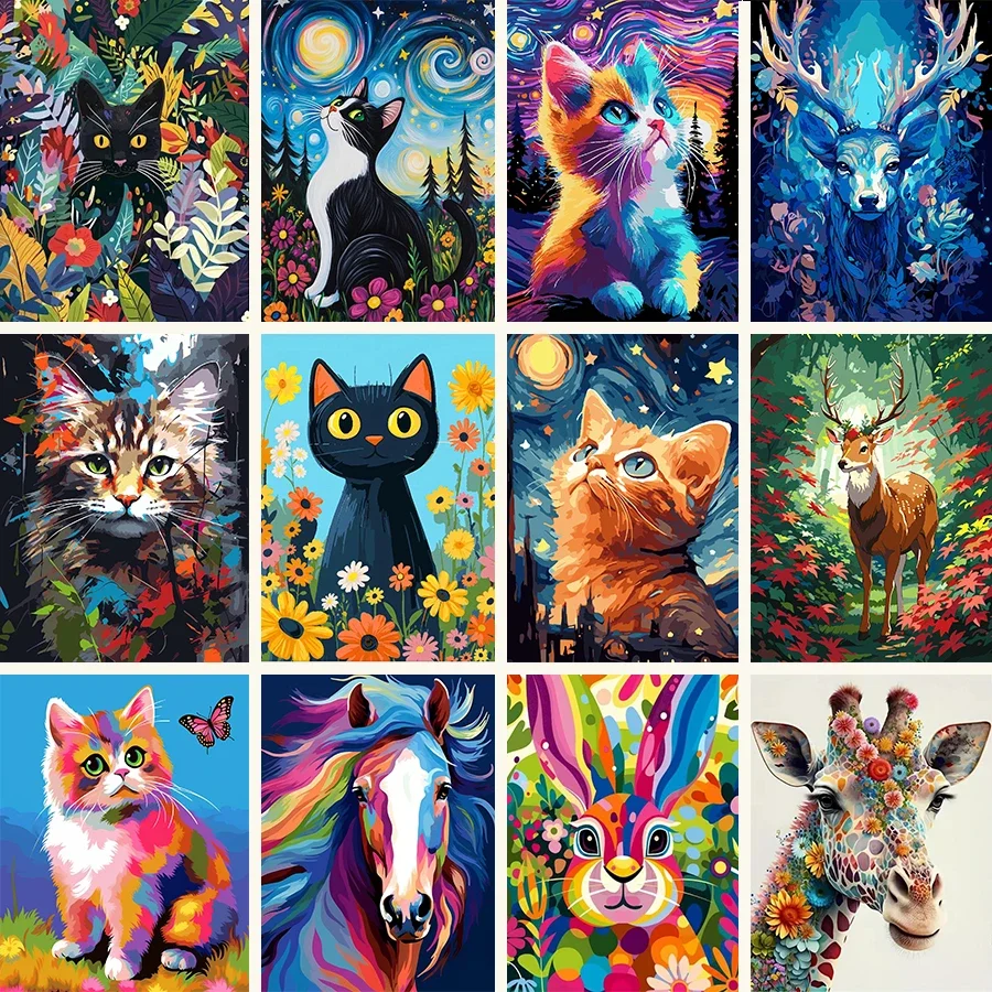 Animal Diy Painting…