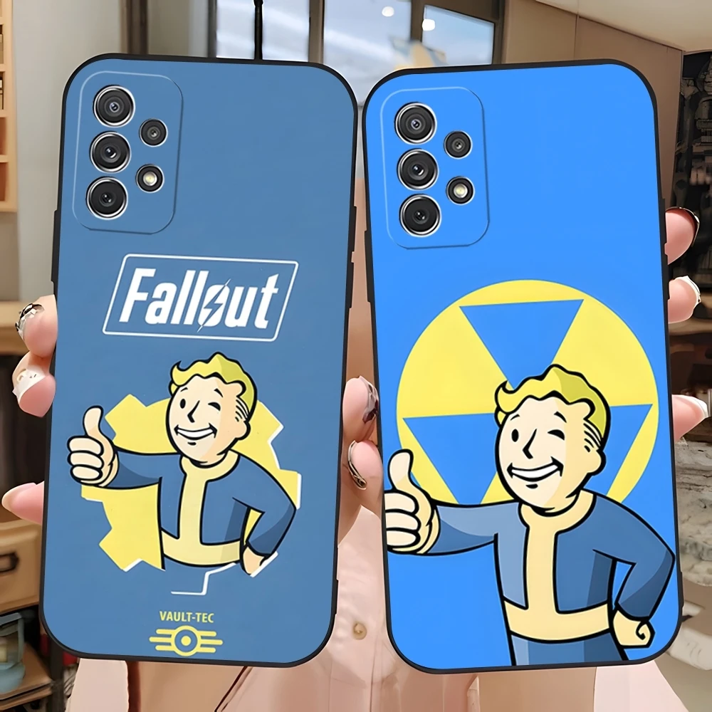 Game Fallout Phone Case For Samsung S23 Ultra S24 S22 S20 Fe S21 Plus Galaxy A54 A34 A24 A53 M54 Note 20 Cover