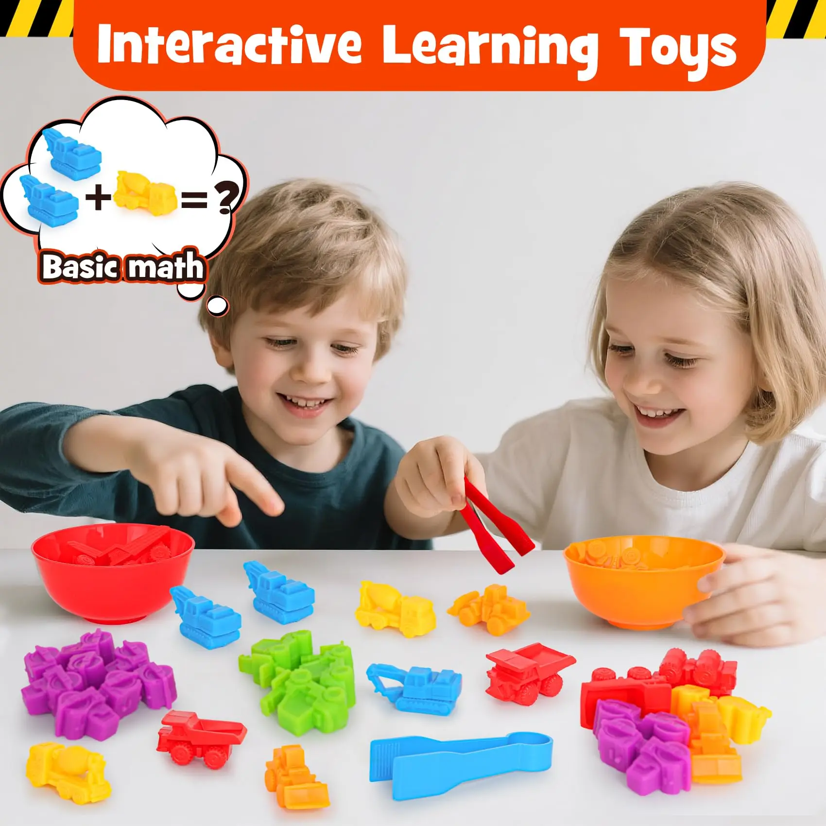 Coche de tráfico de animales con conteo de arcoíris, juguete educativo temprano, cognición Animal, enseñanza de matemáticas Montessori, juegos asistidos para guardería