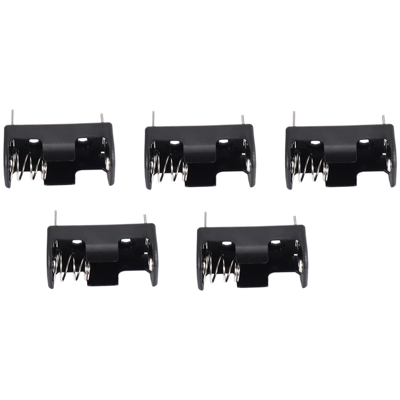 ABYC 5x1/2AA 14250 boîte de rangement de batterie support de boîtier 3.6V avec broche PCB plomb à souder