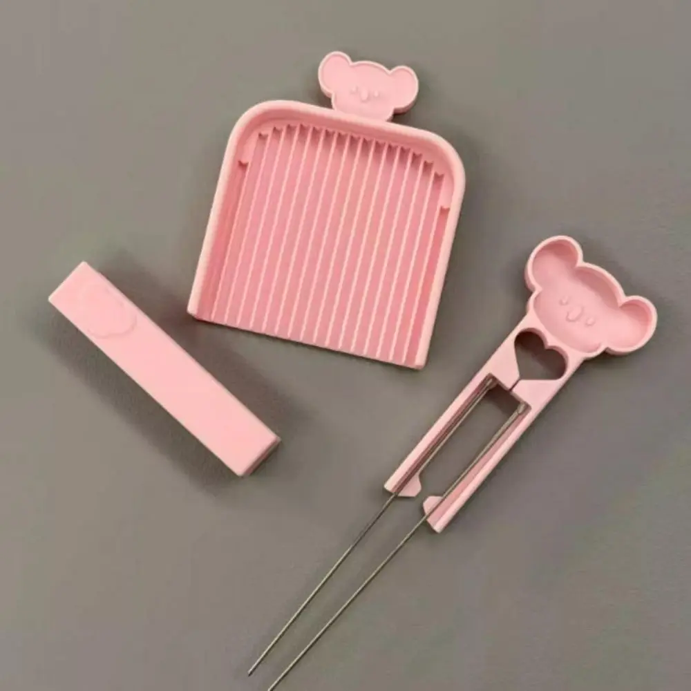 2.6mm Fuse Bead Needle Tweezer Tray Kits Creative DIY Fuse Beads Picking Tray Kit Bead Storage with Tray Koala DIY Fuse Beads