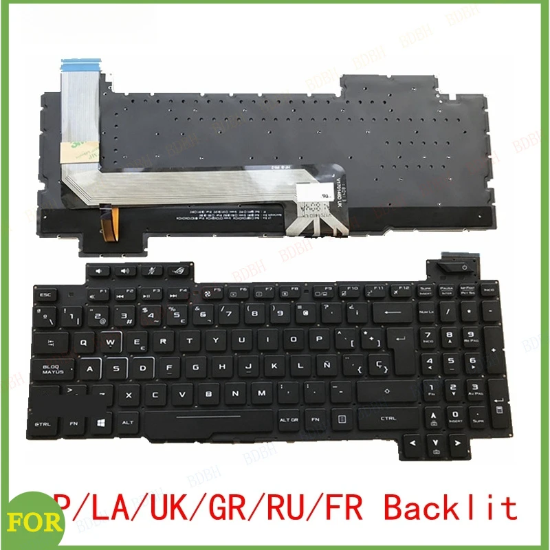 US/SP/LA/UK/GR/RU/FR/PO Backlit keyboard for ASUS GL503 GL703 GL503V/VS/VD GL703V/VD/G/S GL703VM GL703M GL703GE GL703GS GL703GM