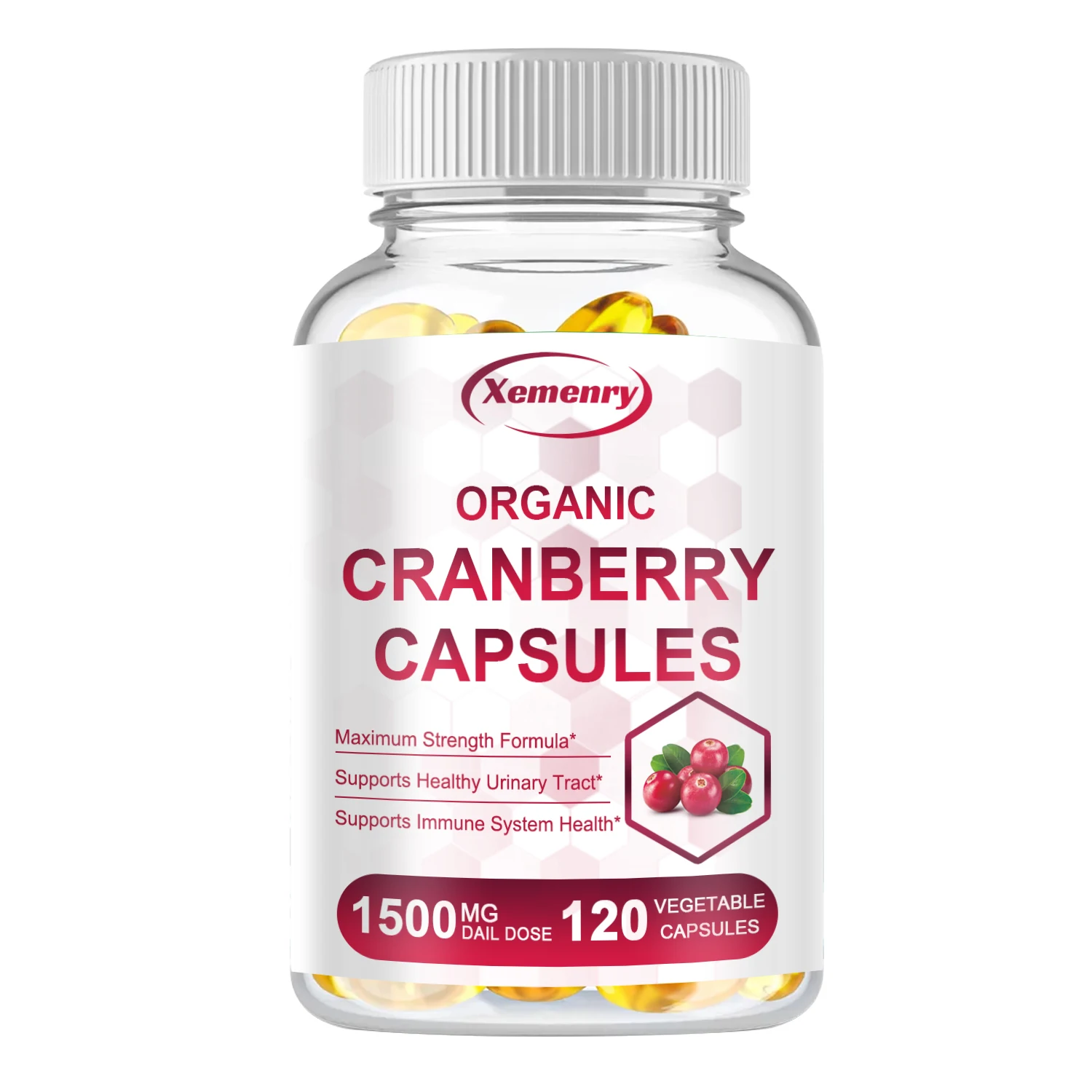 Cranberry - Supports Urinary and Bladder Health, Cleanses The Urinary Tract, Powerful Antioxidant