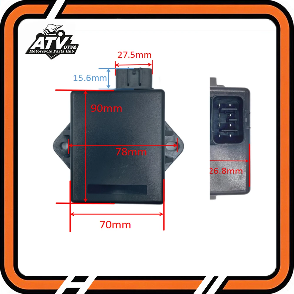 

ATV Quad CDI BOX TCI For Buyang feishen FA D300 G300 H300 PGS Stels ATV 300B Linhai 300cc 5.3.01.0220 LU019196 22001