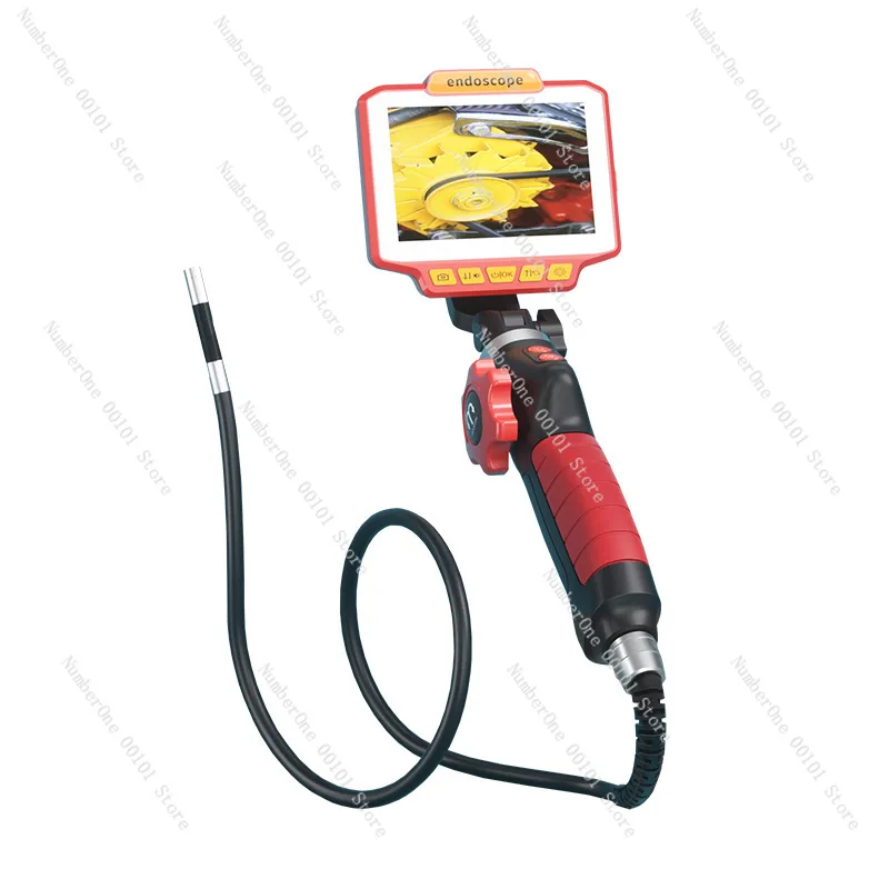 Auto Repair Engine Cylinder Valve Carbon Deposit Industrial Pipe Waterproof and High Temperature Resistant Steering Endoscope