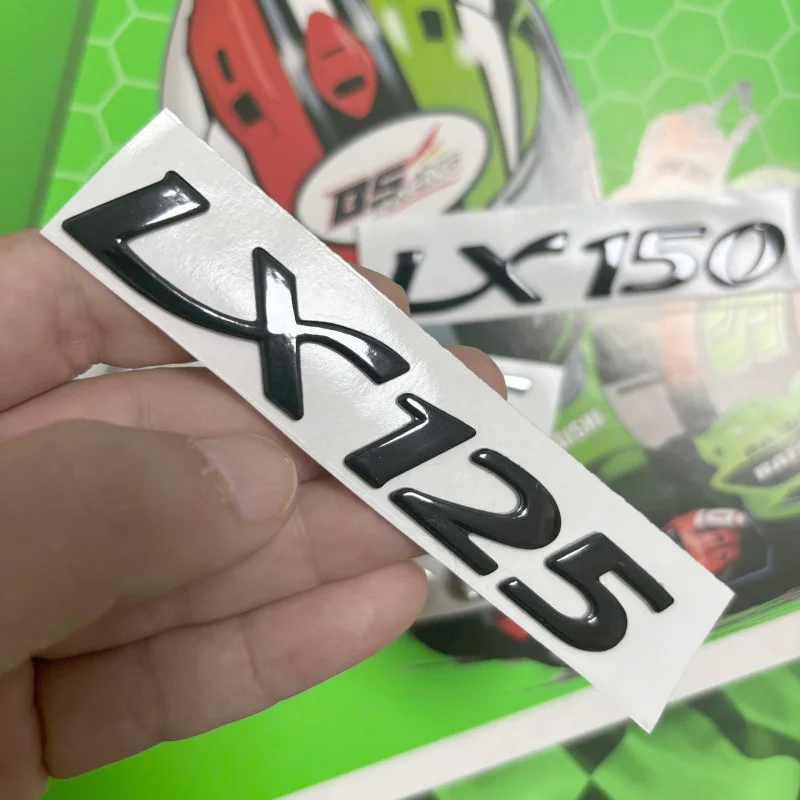 سكوتر لينة ملصقات للتسمية موتو 125 150 LX دراجة نارية شعار تعديل ثلاثية الأبعاد مناسبة ل GTV GTS GTA سوبر سبرينت LX125 LX150