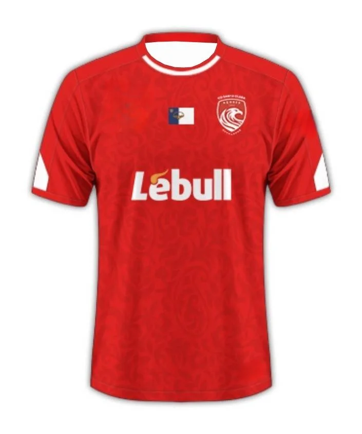 

Летний спортивный костюм 2026 Santa Clara Season для мужчин и женщин: дышащая быстросохнущая пляжная одежда с коротким рукавом для серфинга