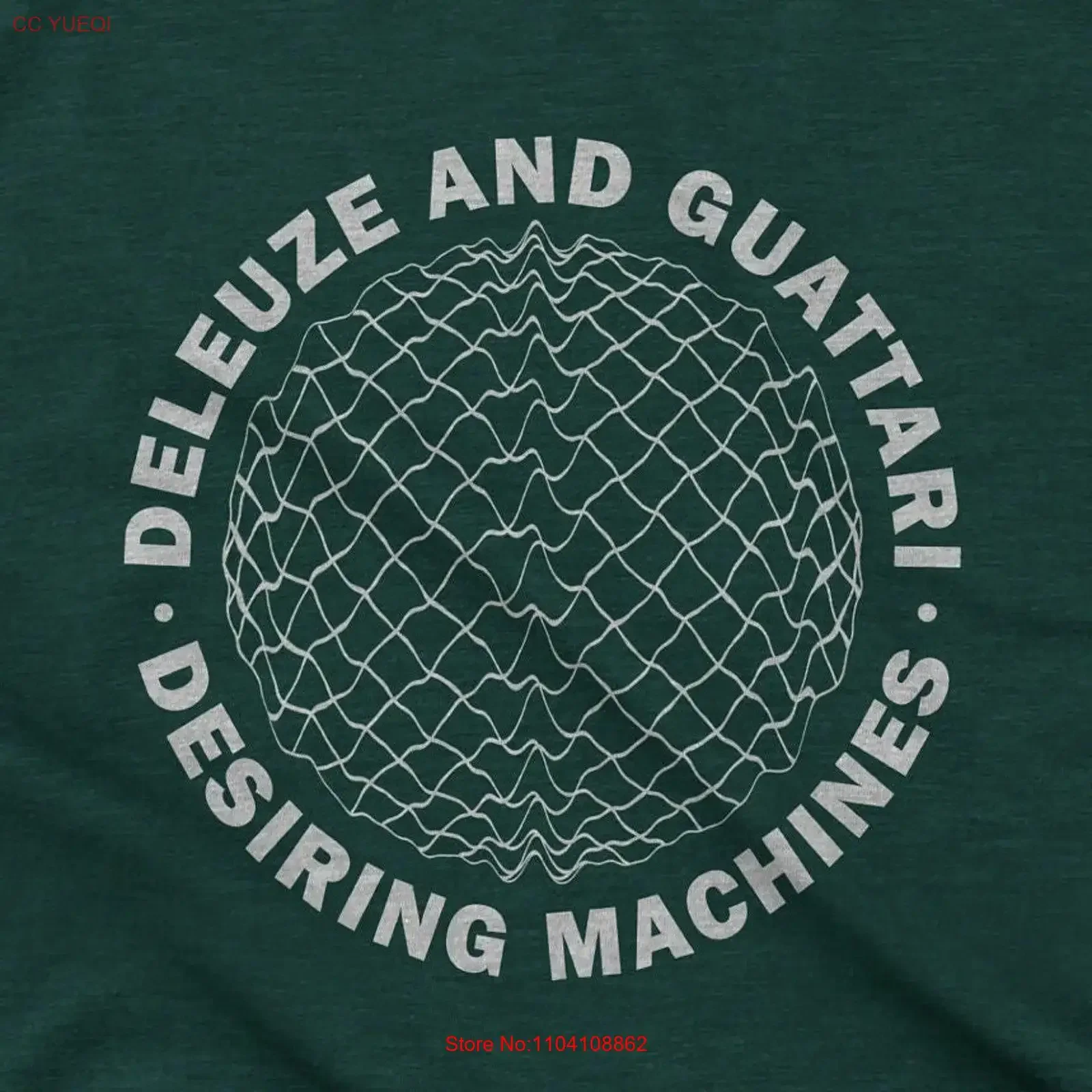 Deleuze and Guattari T shirt Anti Oedipus Desiring Machines Capitalism Schizophrenia Philosophy Critical Theory vintage Washed