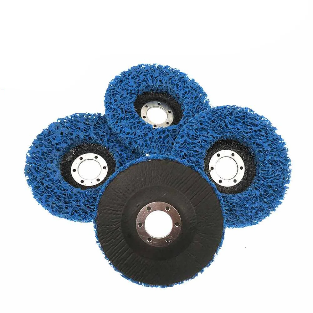 1-10Pcs 4.5-inch Blue Grinding Disc Stainless Steel Metal Grinding Wheel 115mm Louver Plate Durable Angle Grinder Accessories