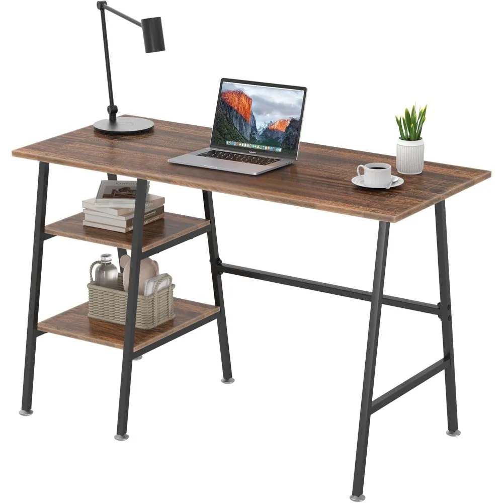 

43 Inch Computer Home Office Desk Modern Simple Writing Desk with Storage for Bedroom Simple Table Modern Student Study Desk,Wa