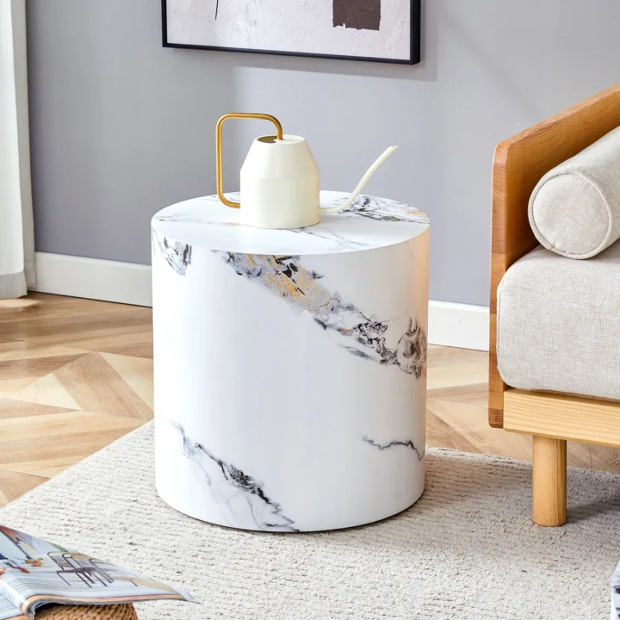 

The cylindrical table with its patterned design can be easily integrated into a variety of interior styles from coffee tables t