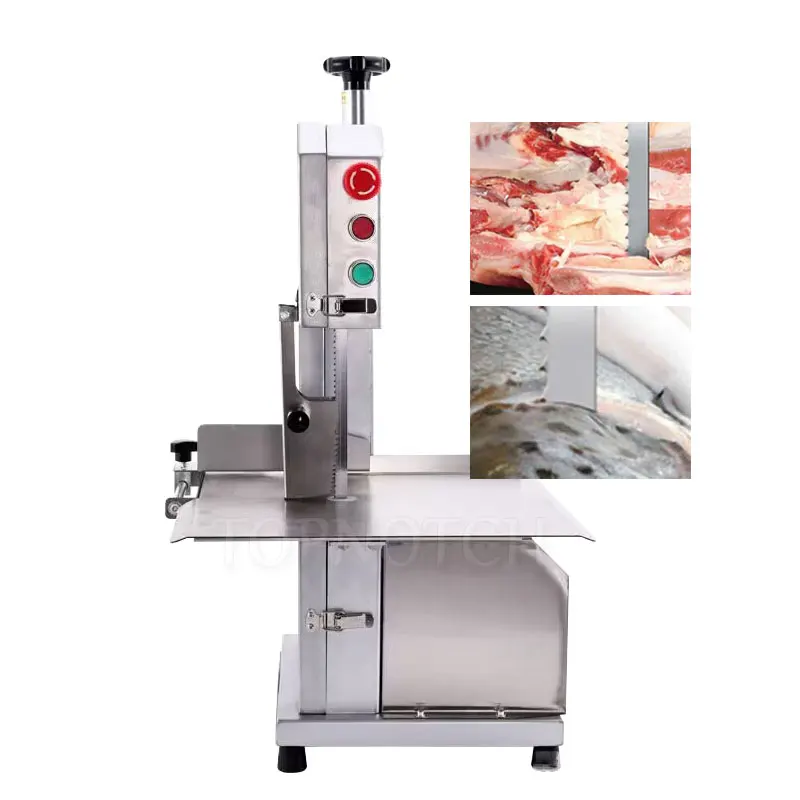 

Bone Saw Machine Multi-Functional Frozen Fresh Band Commercial Cutter Butcher Automatic Goat Frozen Meat Cutting Machine