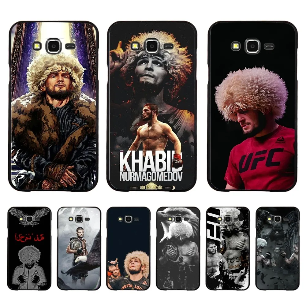 UFC K-Khabib Cool N-Nurmagomedov Phone Case For Samsung J 7 plus 7core J7 neo J6 plus prime J6 J4 J5 Mobile Cover