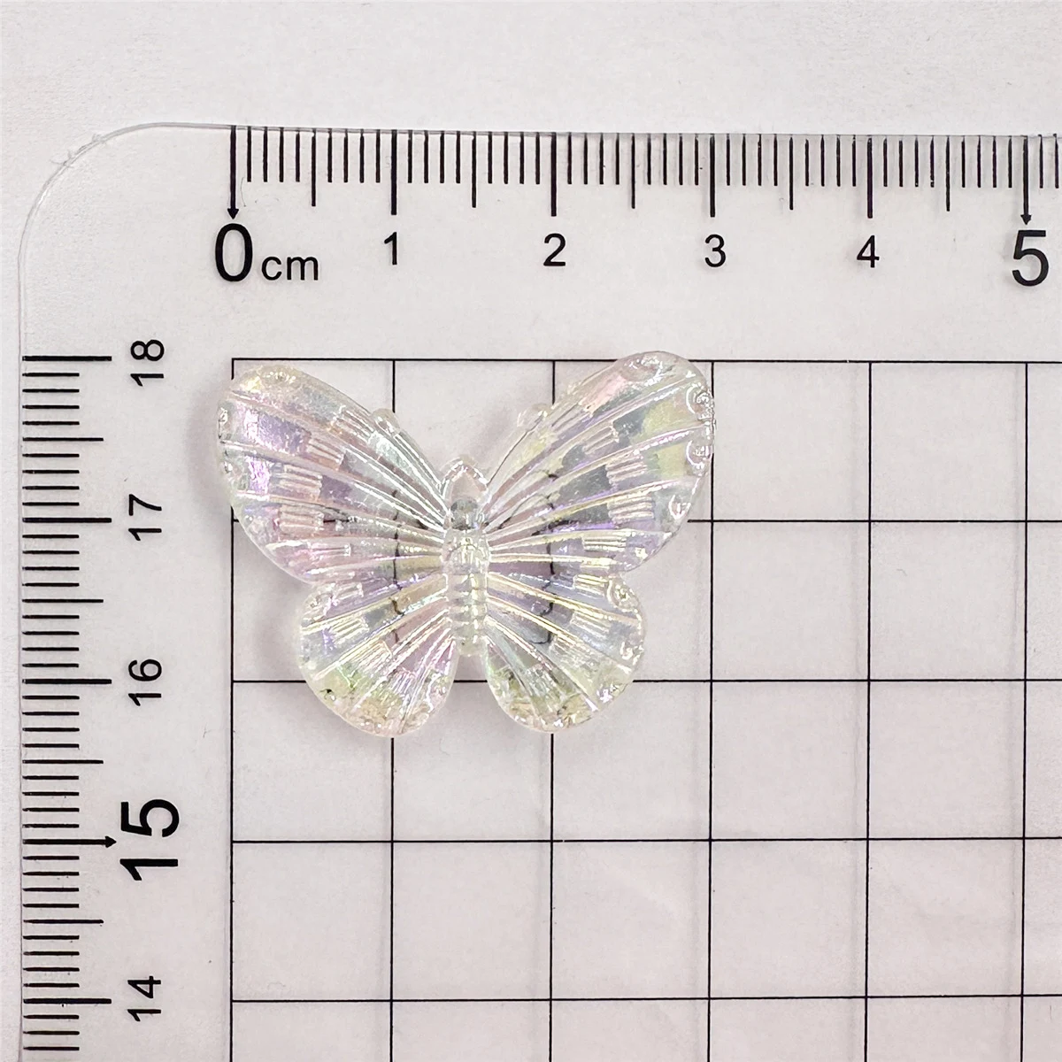 10pcs 30*23mm Big Butterfly Beads Fashion Jewelry Making Accessories Laser Colorful for Necklace DIY Pastable Handmade Material