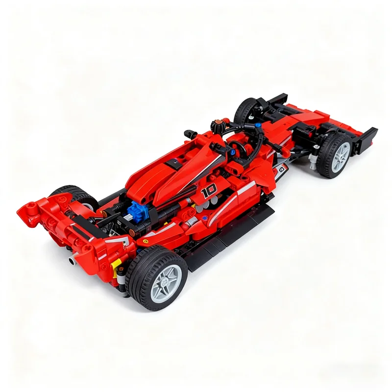 681 stücke MOC F S Konzept Technische Modell Bausteine Architektur Spielzeug Weihnachten Geschenke Montieren DIY Bildung Kreative Idee