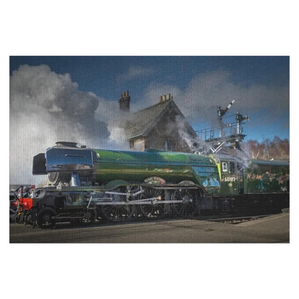 

The Flying Scotsman Jigsaw Puzzle Wooden Adults Wooden Name Custom Personalized Wooden Decor Paintings Puzzle