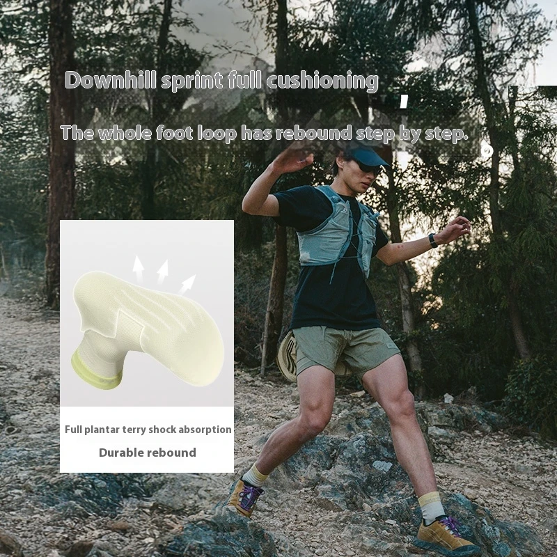 Naturehike في الهواء الطلق جوارب رياضية الجري ركوب الدراجات المشي لمسافات طويلة مقاومة للاهتراء تسلق الجبال منتصف العجل جورب امتصاص الصدمات تنفس