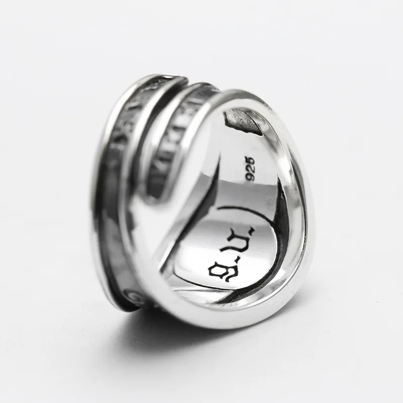 Fashion creative personality star cat opening ring retro dyed black Ring finger gift for men and women jewelry