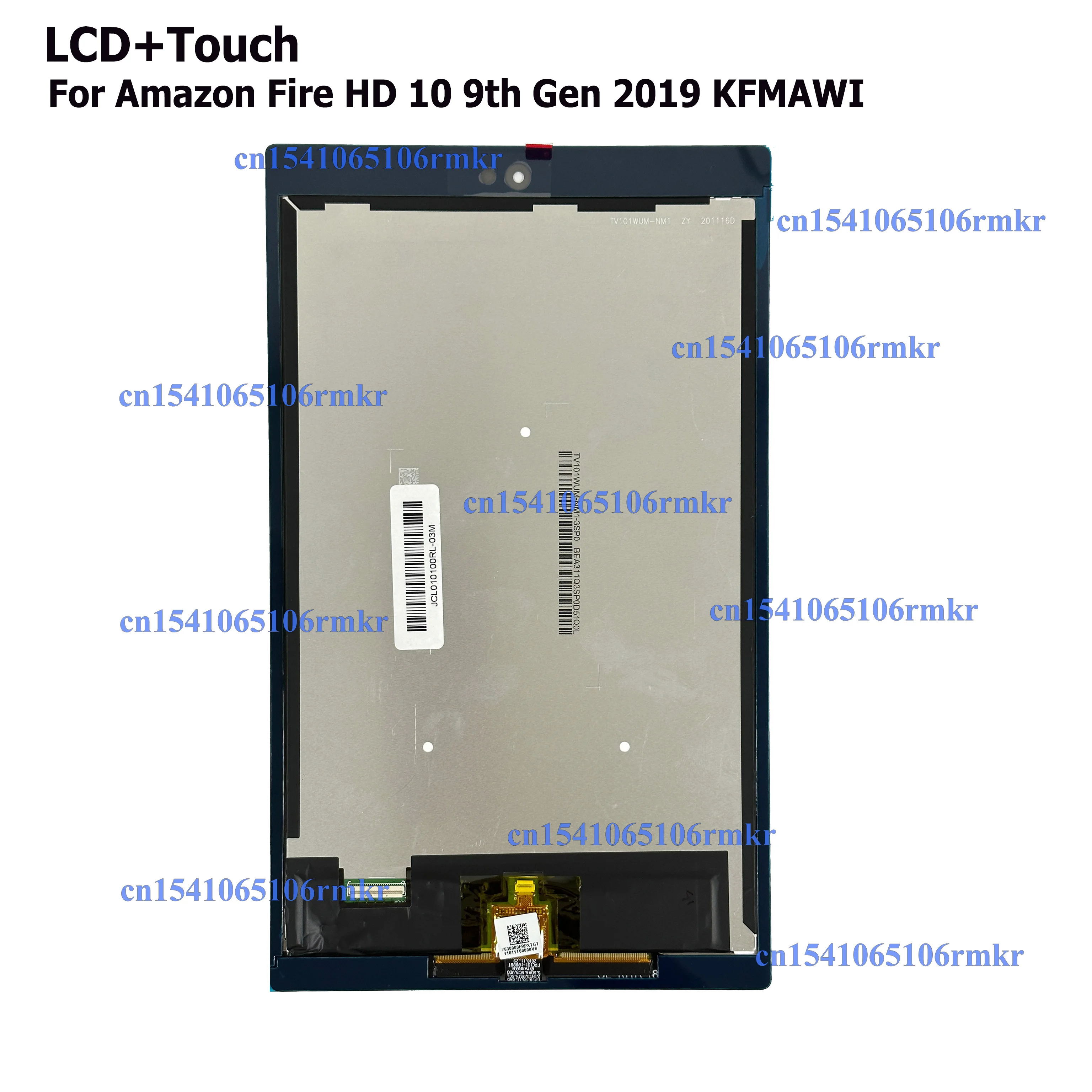 For Amazon Kindle Fire HD 10 9th 2019 M2V3R5 LCD Display Touch Screen Digitizer Assembly For Amazon HD 10 2019 LCD Repair Parts