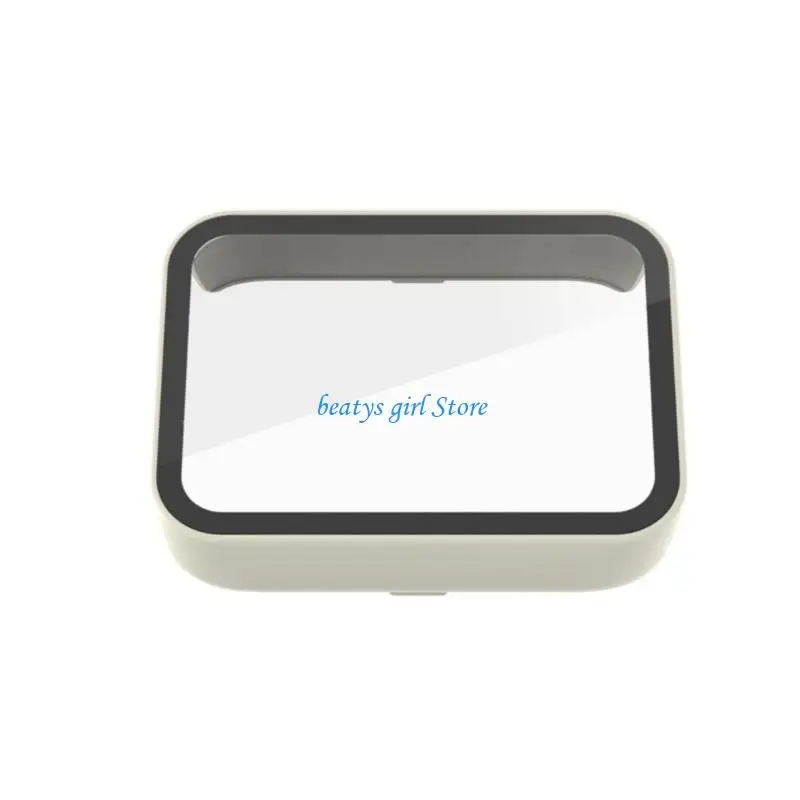 

C7AB Integrated Screen Protector Guard Case Cover Scratch Resistance Shockproof Sleeve Watch Full Coverage Shell for Band 9