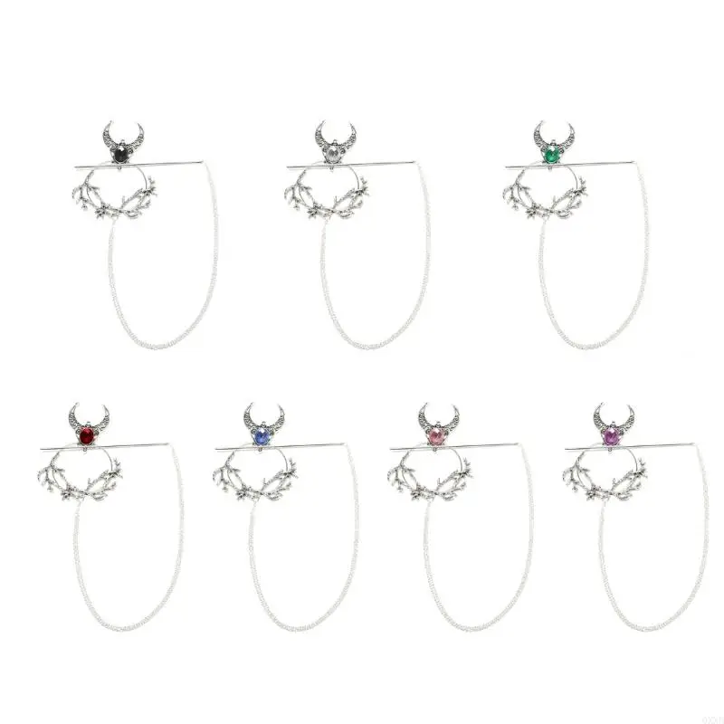 Elegant Hairpin Accessory High Quality Alloy Hairpiece Hairpin Charm With Enchanting Witch Factors