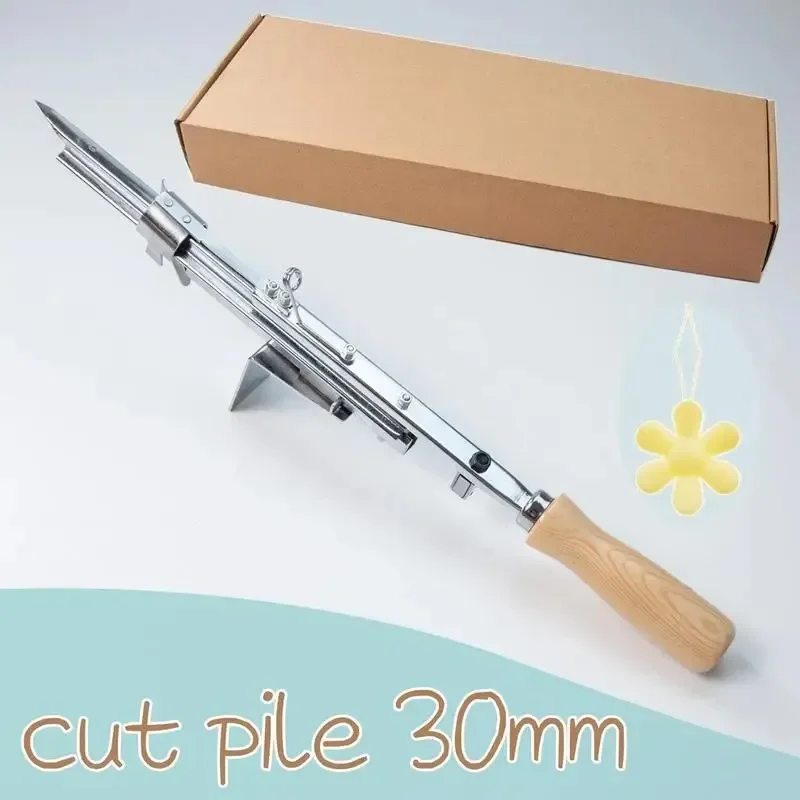 【الأكثر مبيعا】أداة تلمم يدوية صانع البساط أداة تلمم القطع من الفولاذ المقاوم للصدأ آلة يدوية صانع السجاد لوازم البساط مع Wo #6