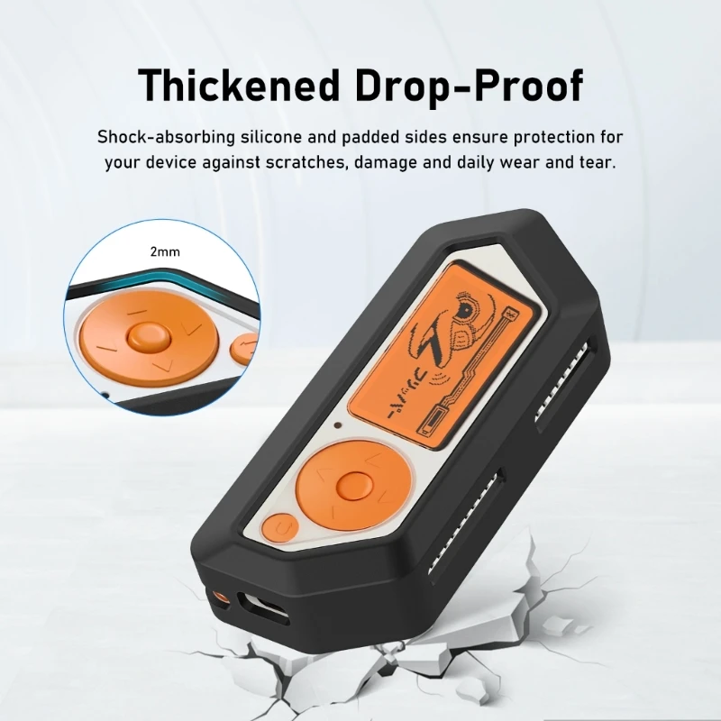 Protective Carrying Case Shockproof Suitable for FlipperZero Game Accessories Dustproof Housing Washable Flexible Sleeve