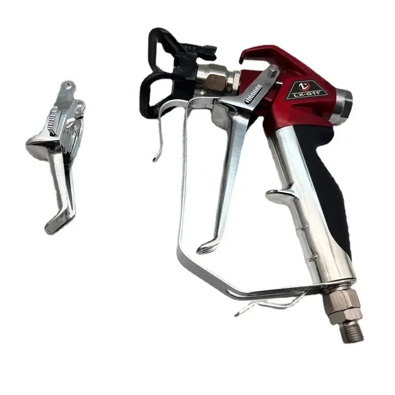 Vepart 538020 Paint Spray Gun  RX-Pro Red Series High Pressure Airless with 517 Tip and Guard Titan 0538020 Paint Gun