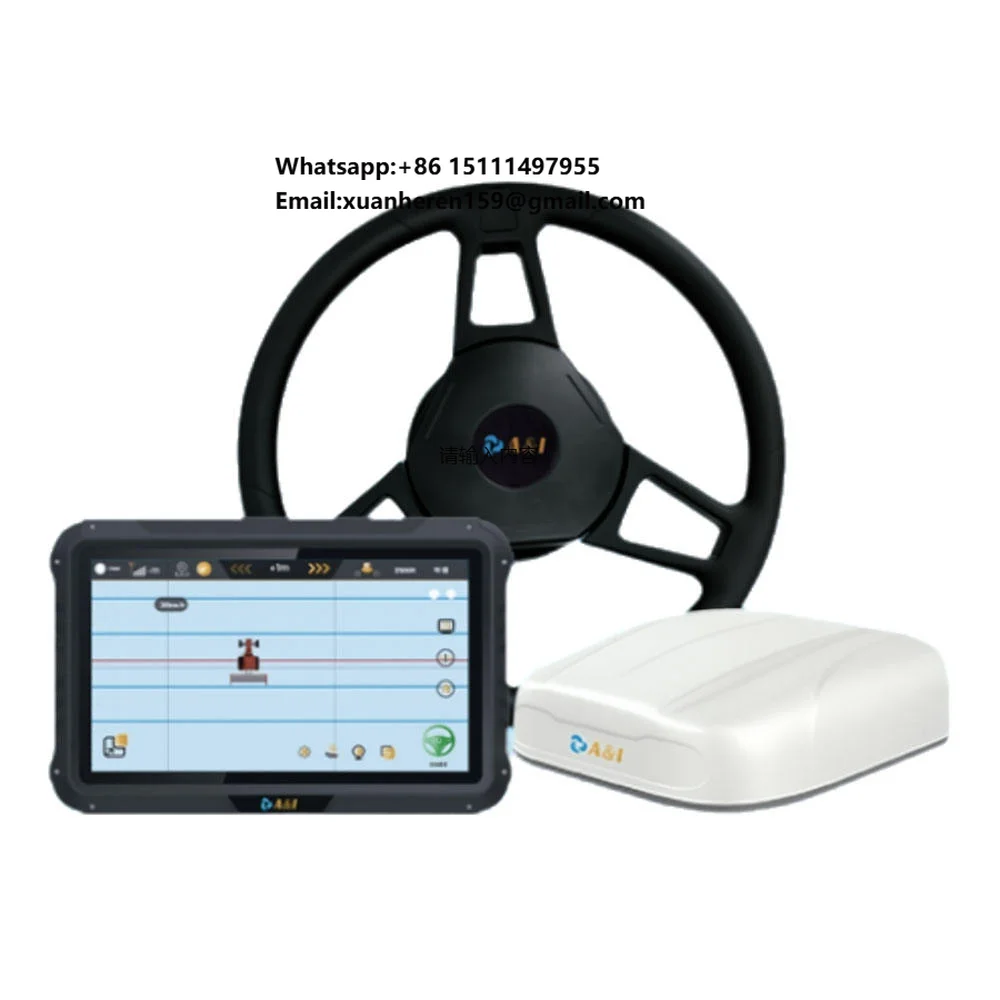 AS10  RTK GPS AutoSteering System High Accurate for Agriculture Tractor  Full Gnss and PPP All-Terrain Adaptability