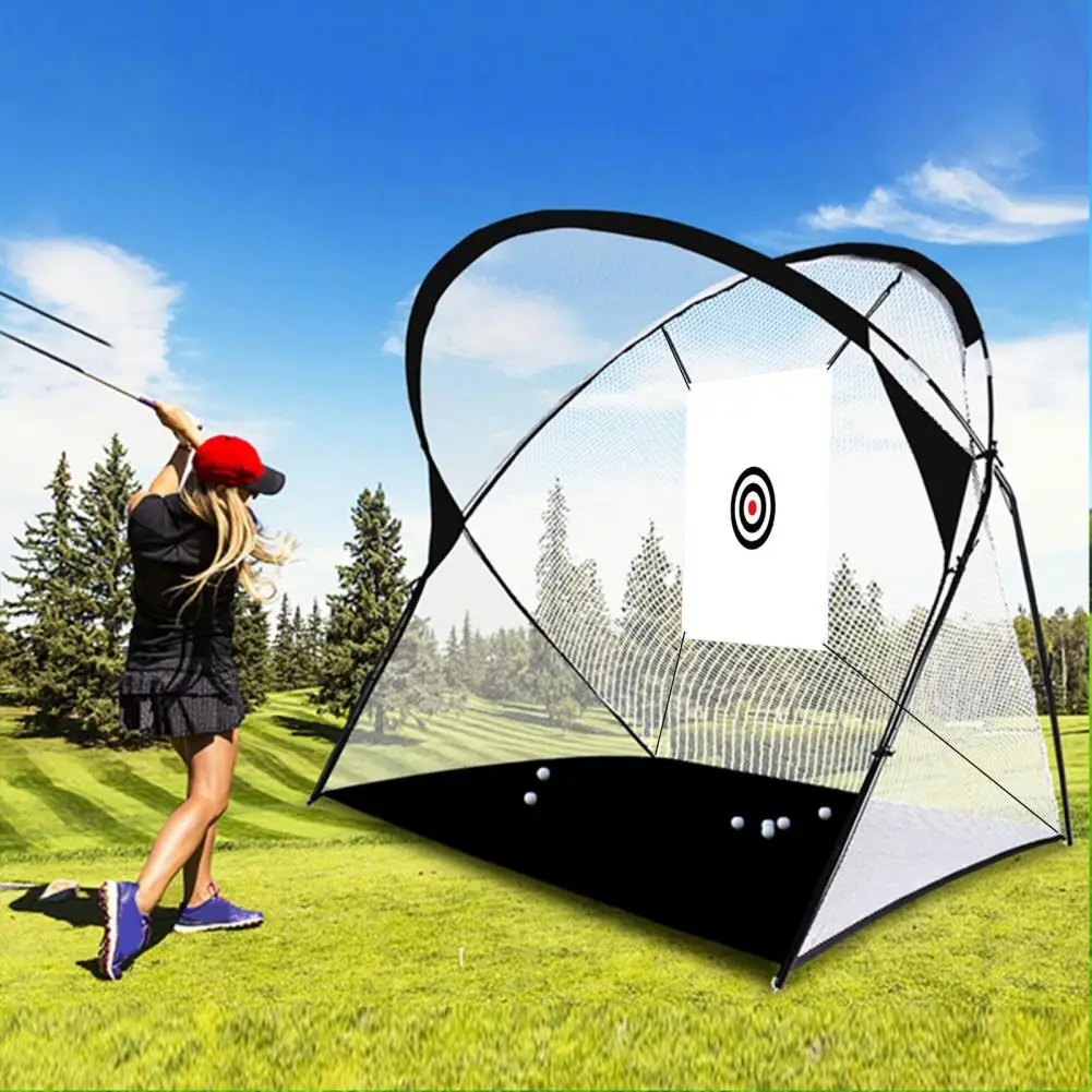 57" x 59" Golf Target Cloth for Net Replacement Hitting Practice Target with Strap for Indoor Outdoor Golf Training