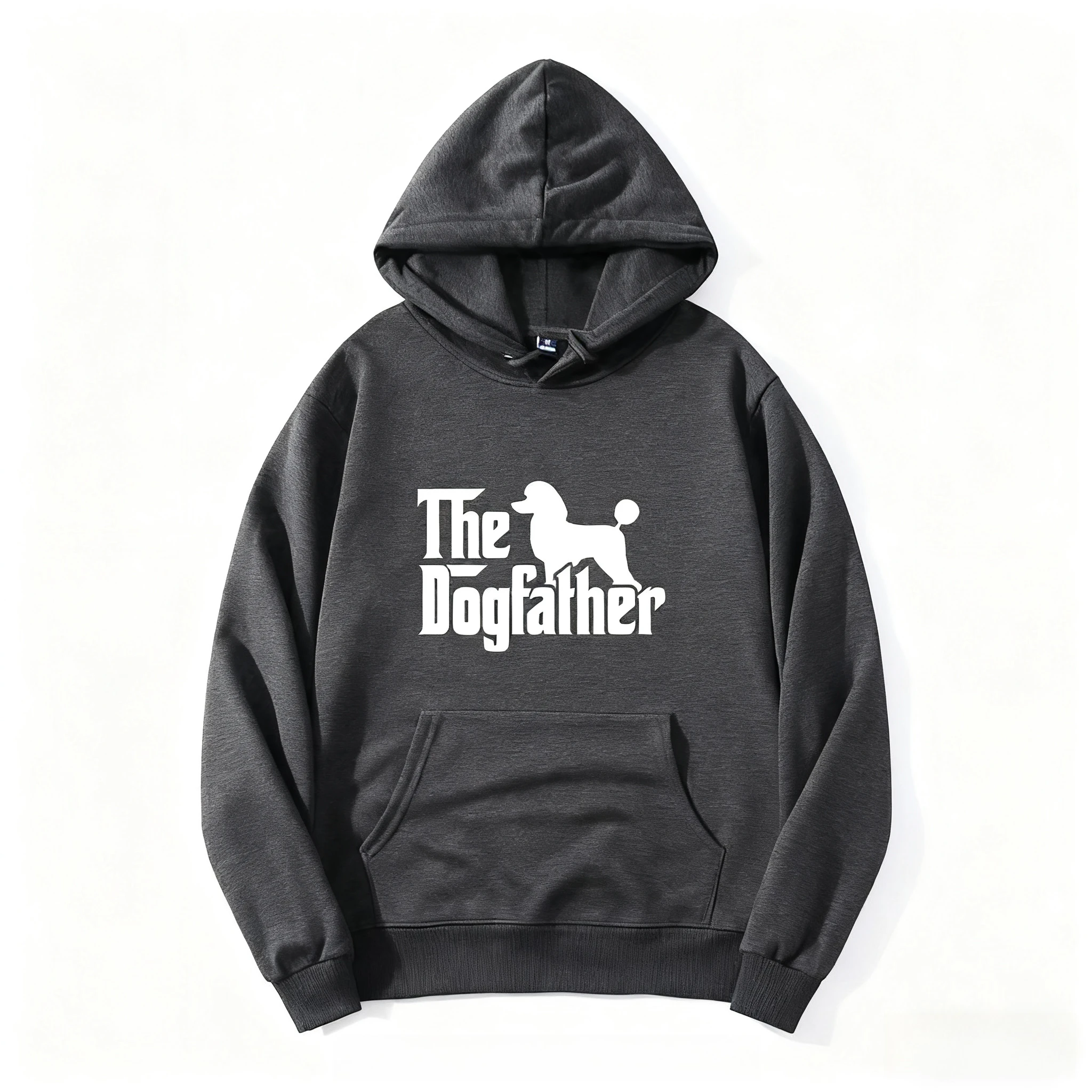 مضحك القلطي الكلب كول الكلب الأب بابا الأب هوديي الترفيه هودي الرجال النساء موضة الهيب هوب الخريف الشتاء البلوز #3